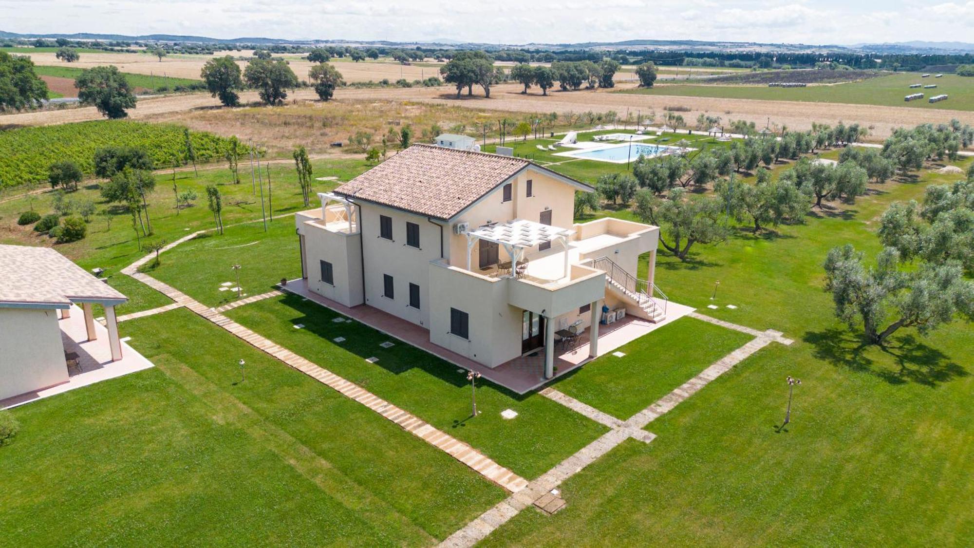 Podere Giovanni Olivo タルクイーニア エクステリア 写真